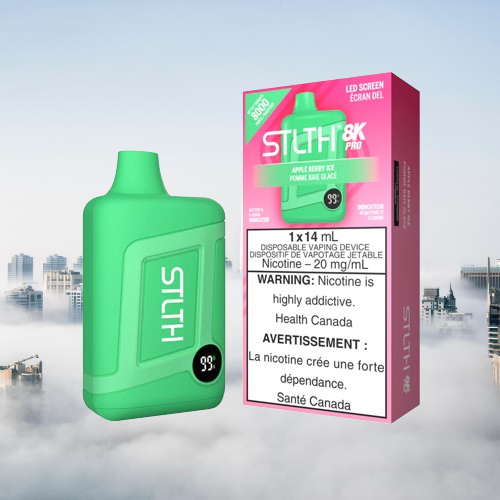 STLTH 8K PRO - rufpuf vape, unleashed flavour beast, levelx pods, flavour beast 8k, drip n evo 28k, disposable flavor, unleashed vape, relx starter kit, flavour pods - 42 CLOUDZ