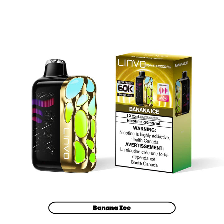 LINVO RAVE OXBAR 60000 PRO 20ML DISPOSABLE