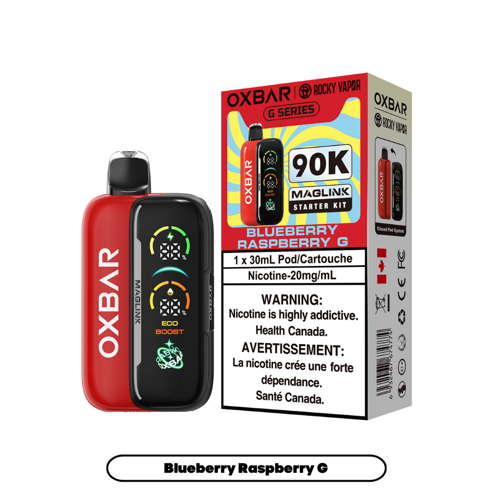ROCKY VAPOR OXBAR MAGLINK 90K DISPOSABLE STARTER KIT