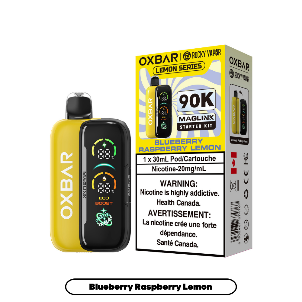 ROCKY VAPOR OXBAR MAGLINK 90K DISPOSABLE STARTER KIT