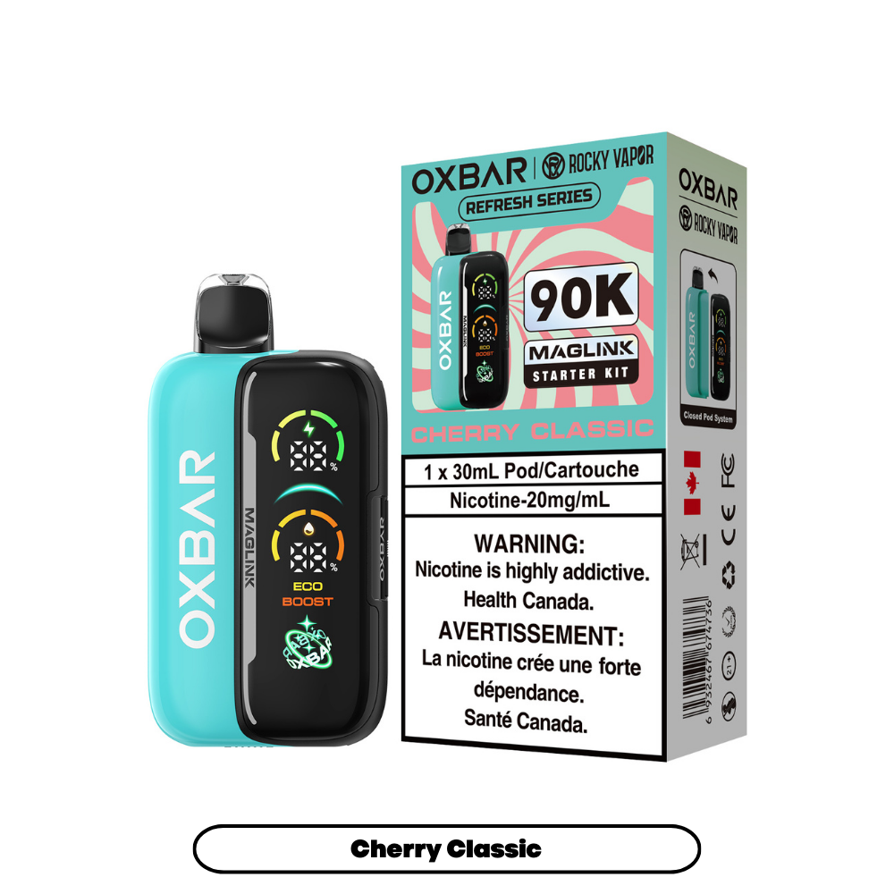 ROCKY VAPOR OXBAR MAGLINK 90K DISPOSABLE STARTER KIT