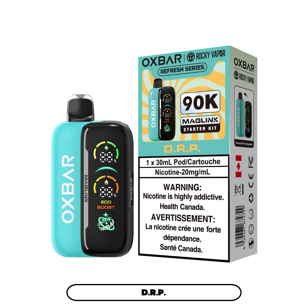 ROCKY VAPOR OXBAR MAGLINK 90K DISPOSABLE STARTER KIT