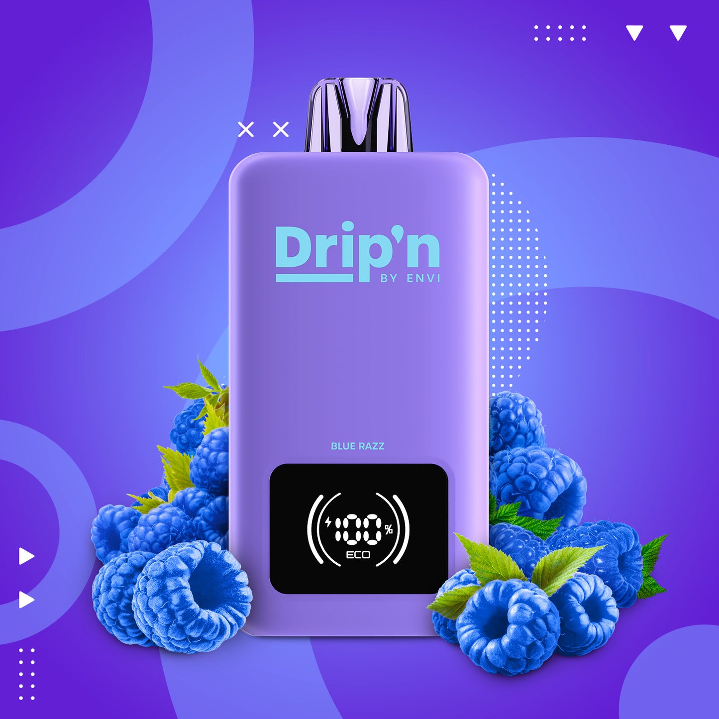 DRIP’N 70K 26ML - Disposable Vape - rufpuf vape, unleashed flavour beast, levelx pods, flavour beast 8k, drip n evo 28k, disposable flavor, unleashed vape, relx starter kit, flavour pods - 42 CLOUDZ