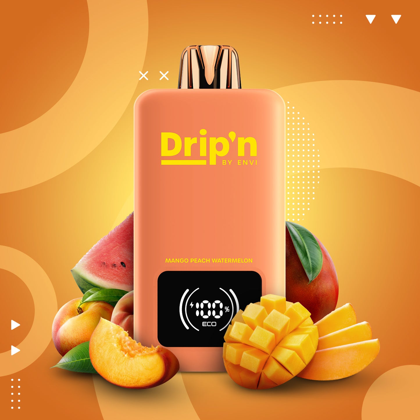 DRIP’N 70K 26ML - Disposable Vape - rufpuf vape, unleashed flavour beast, levelx pods, flavour beast 8k, drip n evo 28k, disposable flavor, unleashed vape, relx starter kit, flavour pods - 42 CLOUDZ