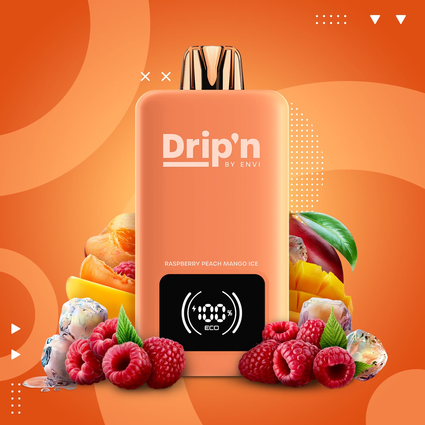 DRIP’N 70K 26ML - Disposable Vape - rufpuf vape, unleashed flavour beast, levelx pods, flavour beast 8k, drip n evo 28k, disposable flavor, unleashed vape, relx starter kit, flavour pods - 42 CLOUDZ