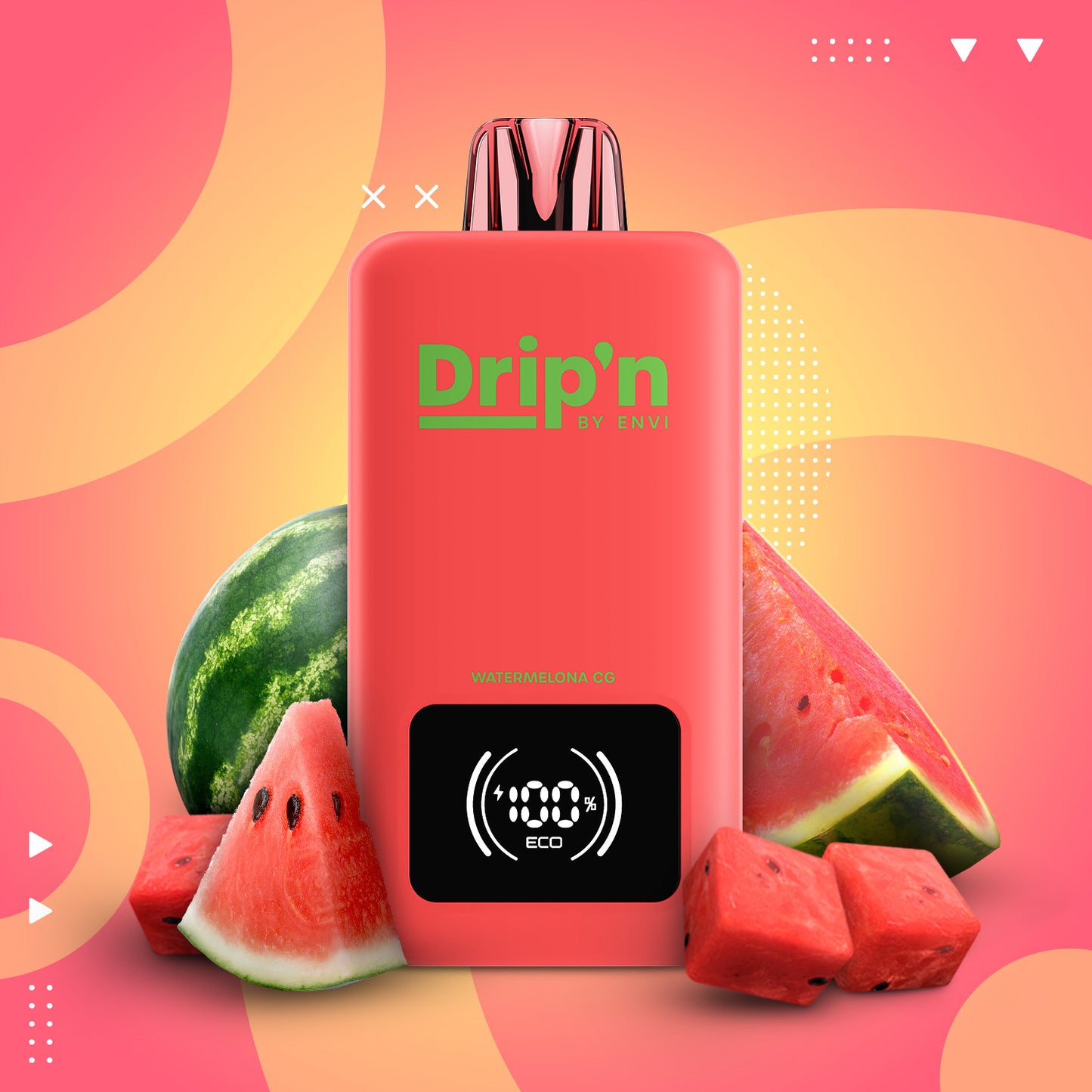 DRIP’N 70K 26ML - Disposable Vape - rufpuf vape, unleashed flavour beast, levelx pods, flavour beast 8k, drip n evo 28k, disposable flavor, unleashed vape, relx starter kit, flavour pods - 42 CLOUDZ