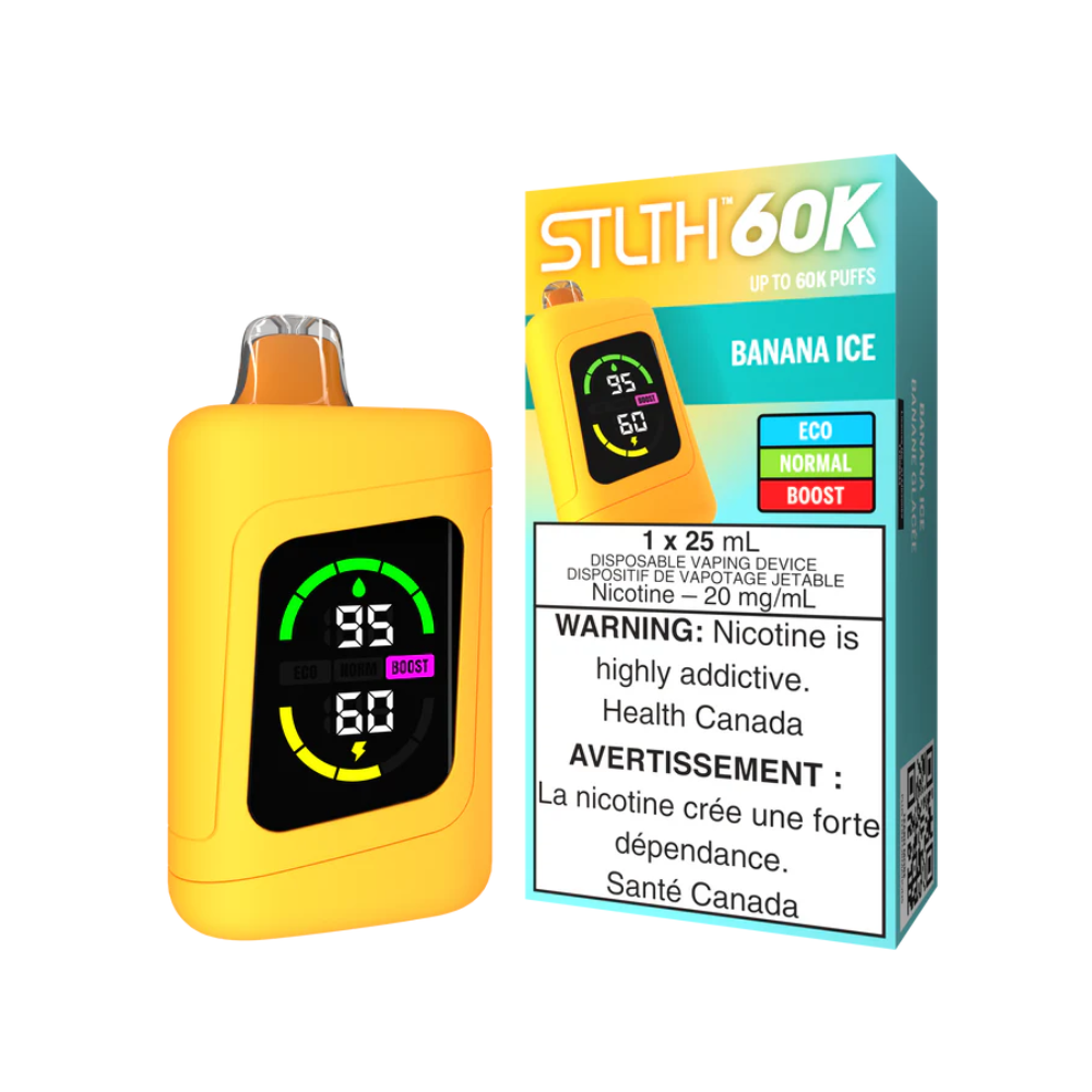 STLTH 60K DISPOSABLE VAPE - rufpuf vape, unleashed flavour beast, levelx pods, flavour beast 8k, drip n evo 28k, disposable flavor, unleashed vape, relx starter kit, flavour pods - 42 CLOUDZ