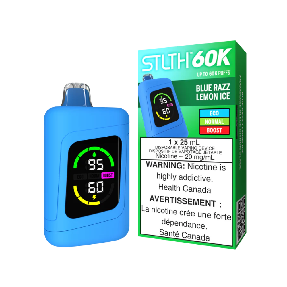 STLTH 60K DISPOSABLE VAPE - rufpuf vape, unleashed flavour beast, levelx pods, flavour beast 8k, drip n evo 28k, disposable flavor, unleashed vape, relx starter kit, flavour pods - 42 CLOUDZ