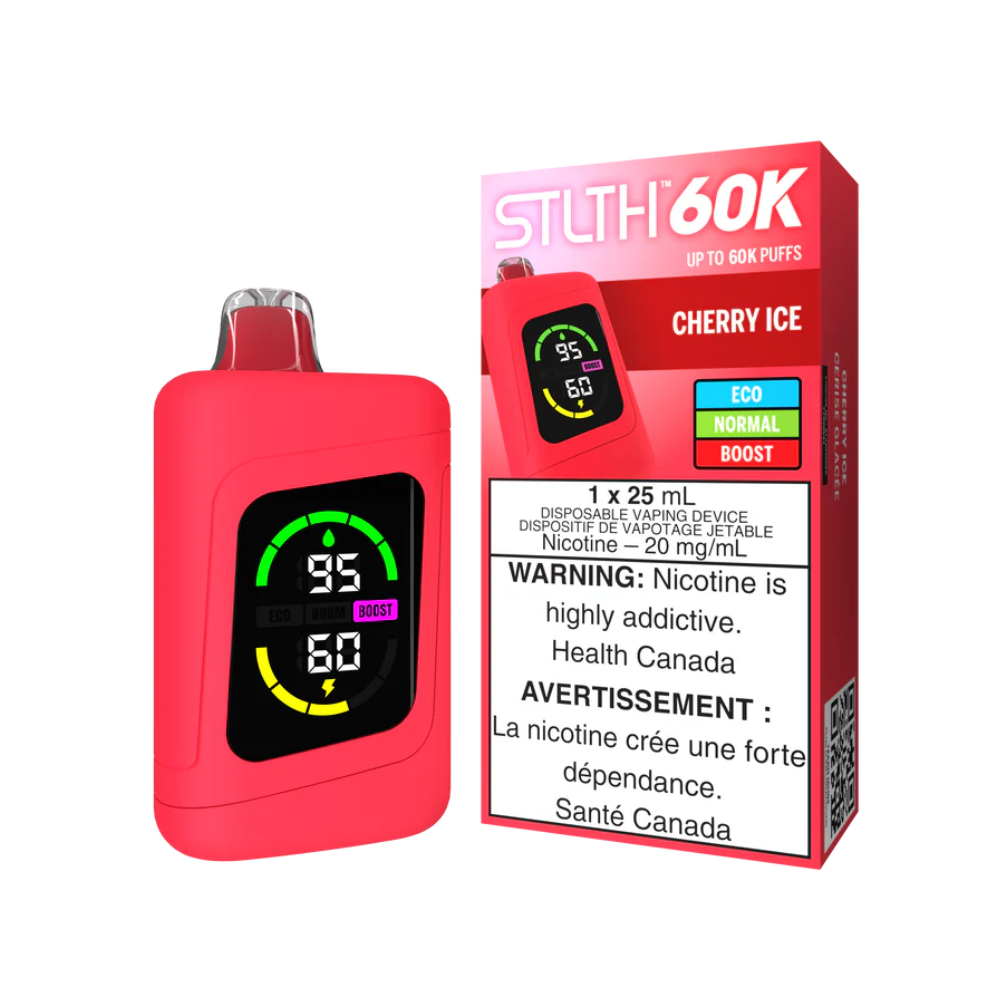 STLTH 60K DISPOSABLE VAPE - rufpuf vape, unleashed flavour beast, levelx pods, flavour beast 8k, drip n evo 28k, disposable flavor, unleashed vape, relx starter kit, flavour pods - 42 CLOUDZ