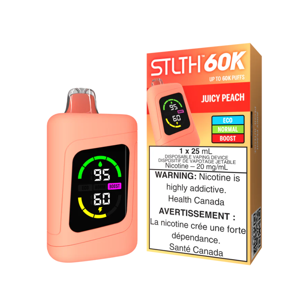 STLTH 60K DISPOSABLE VAPE - rufpuf vape, unleashed flavour beast, levelx pods, flavour beast 8k, drip n evo 28k, disposable flavor, unleashed vape, relx starter kit, flavour pods - 42 CLOUDZ