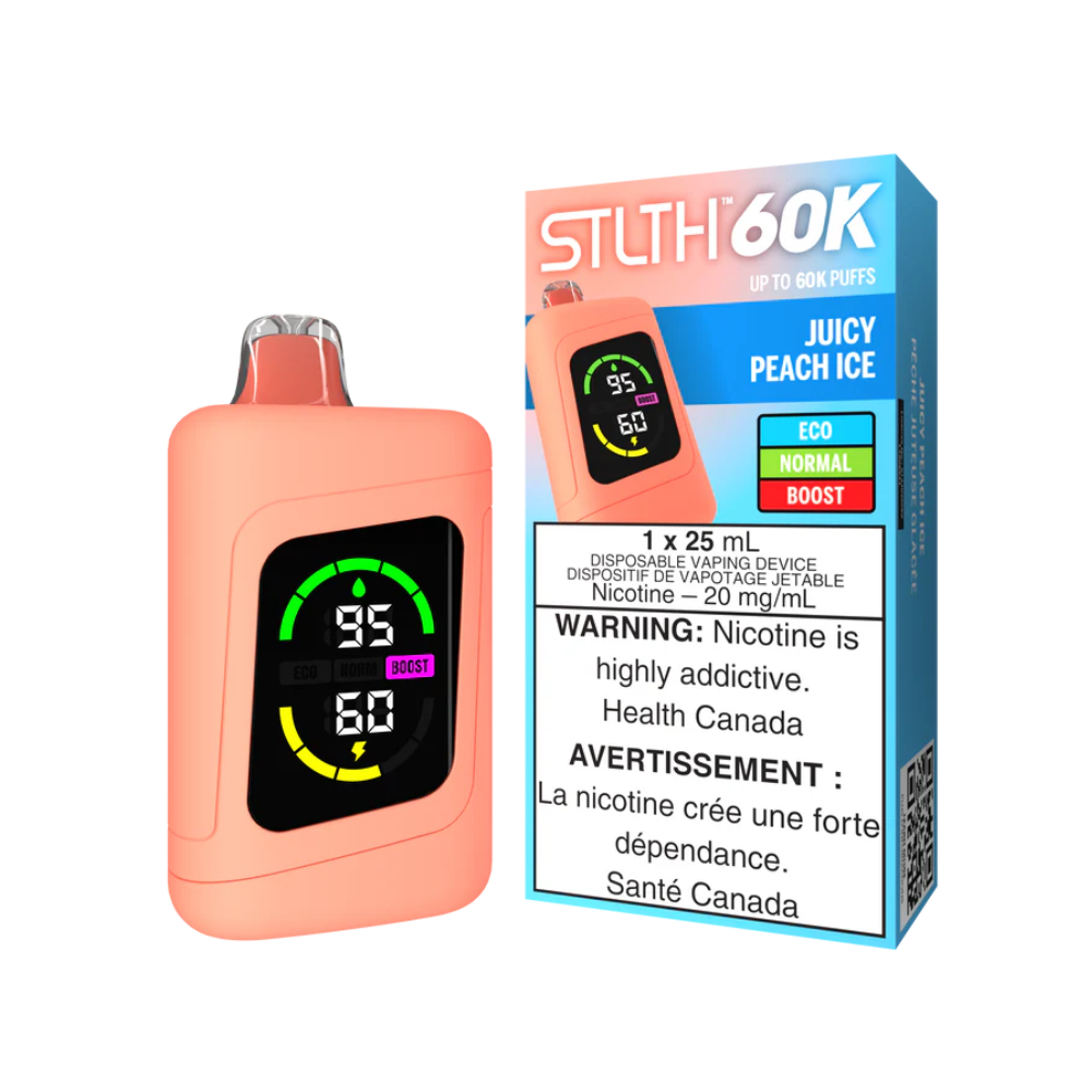 STLTH 60K DISPOSABLE VAPE - rufpuf vape, unleashed flavour beast, levelx pods, flavour beast 8k, drip n evo 28k, disposable flavor, unleashed vape, relx starter kit, flavour pods - 42 CLOUDZ