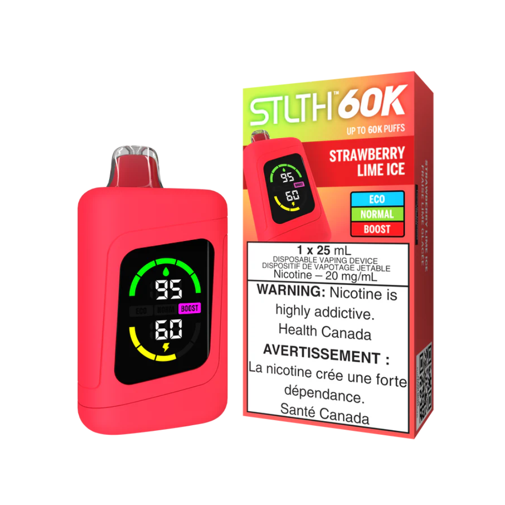 STLTH 60K DISPOSABLE VAPE - rufpuf vape, unleashed flavour beast, levelx pods, flavour beast 8k, drip n evo 28k, disposable flavor, unleashed vape, relx starter kit, flavour pods - 42 CLOUDZ