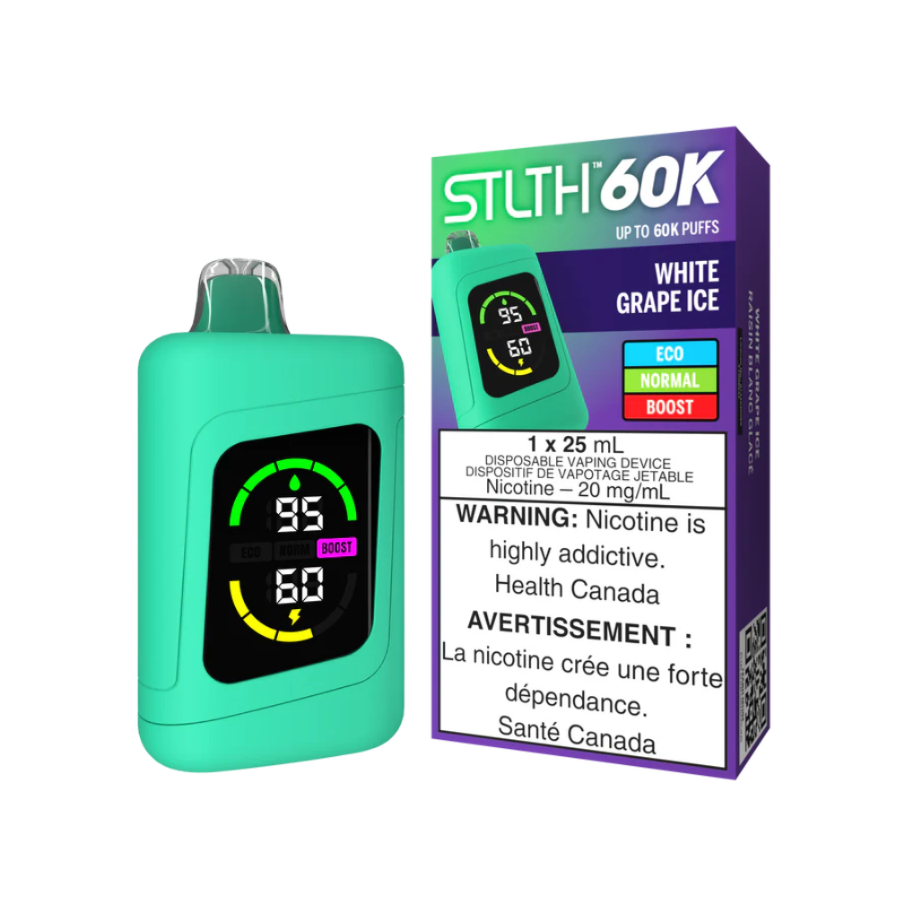 STLTH 60K DISPOSABLE VAPE - rufpuf vape, unleashed flavour beast, levelx pods, flavour beast 8k, drip n evo 28k, disposable flavor, unleashed vape, relx starter kit, flavour pods - 42 CLOUDZ