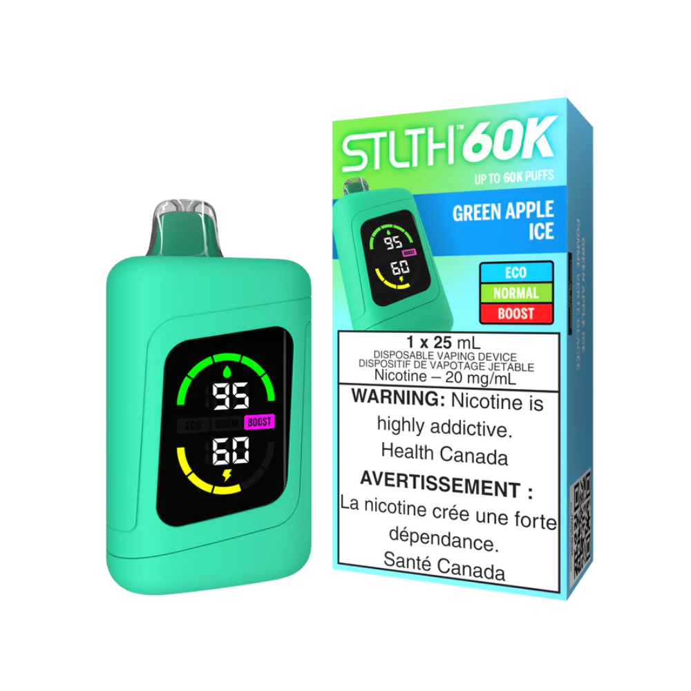 STLTH 60K DISPOSABLE VAPE - rufpuf vape, unleashed flavour beast, levelx pods, flavour beast 8k, drip n evo 28k, disposable flavor, unleashed vape, relx starter kit, flavour pods - 42 CLOUDZ
