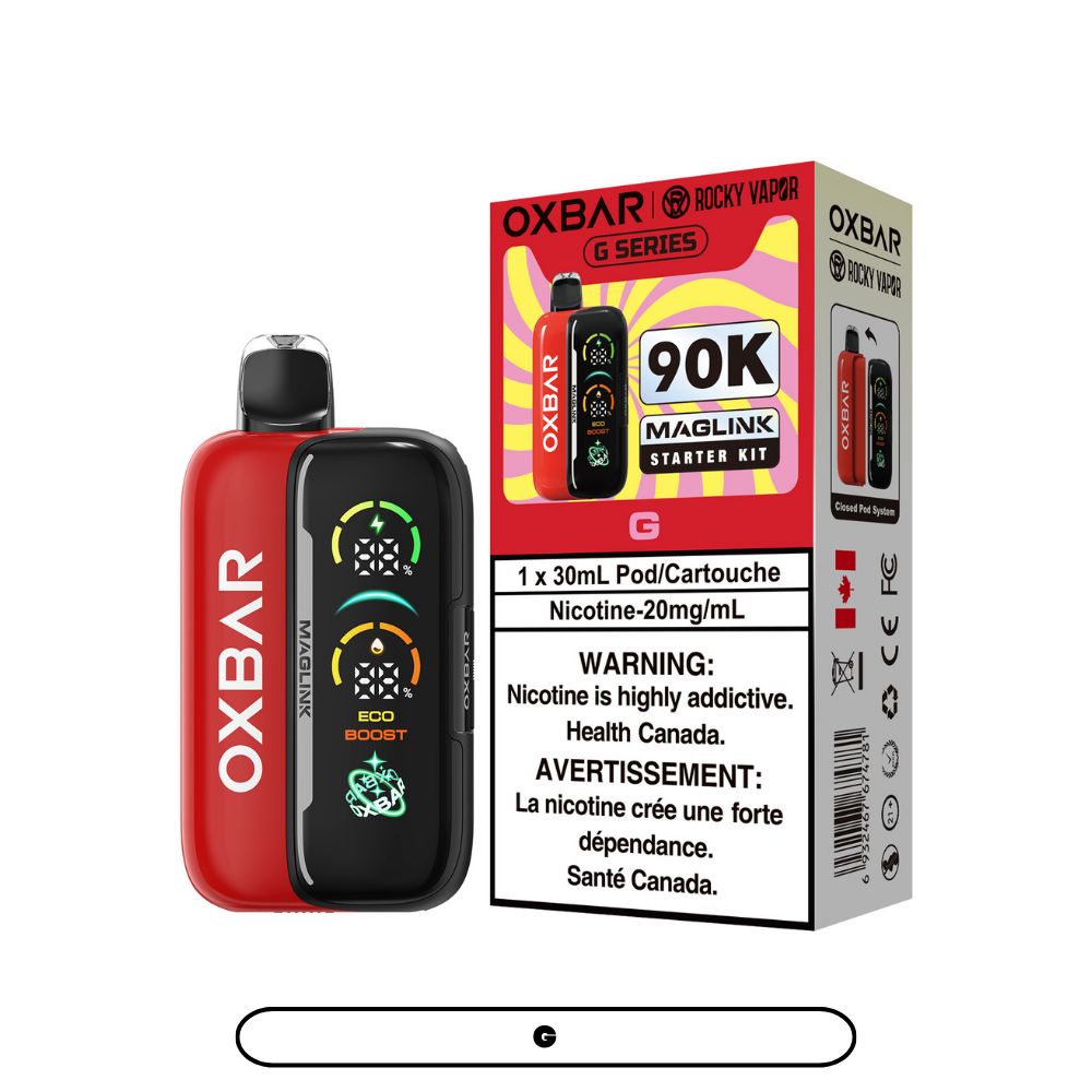 ROCKY VAPOR OXBAR MAGLINK 90K DISPOSABLE STARTER KIT