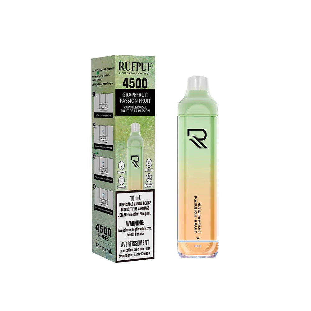 Rufpuf Vape – Smooth, Flavorful, and Long-Lasting Hits - RUFPUF 4500