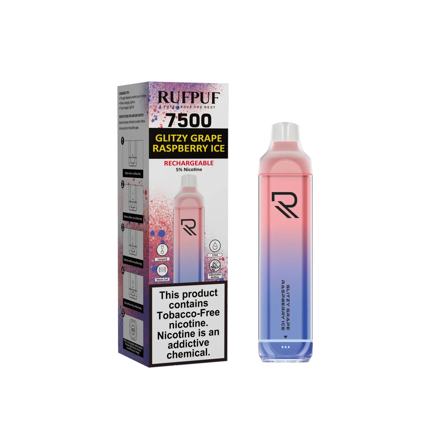 Rufpuf Vape – Flavorful, and Long-Lasting Hits -RUFPUF RIPPER 7500