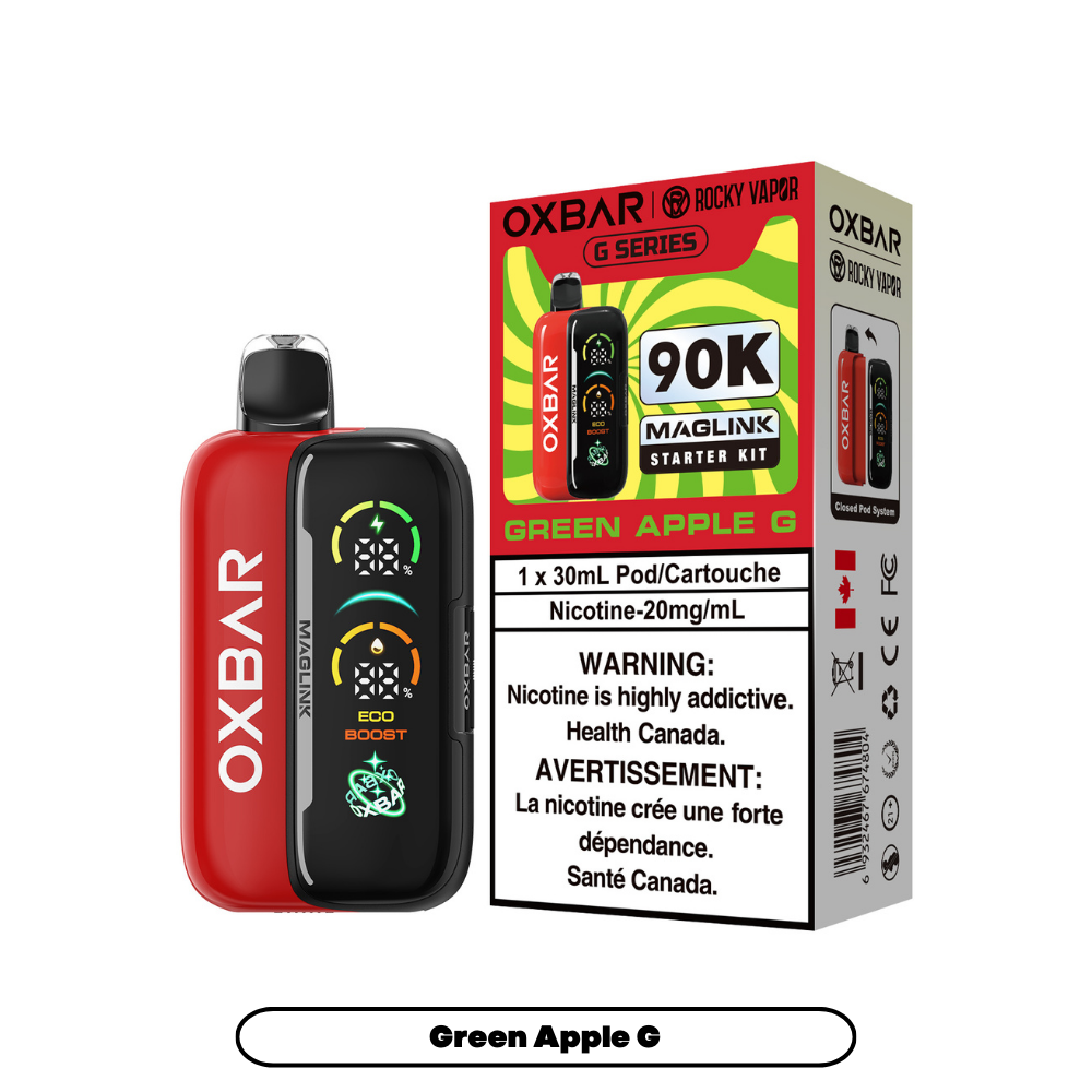 ROCKY VAPOR OXBAR MAGLINK 90K DISPOSABLE STARTER KIT