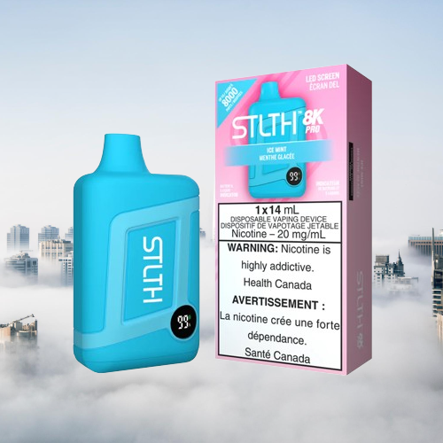 STLTH 8K PRO - rufpuf vape, unleashed flavour beast, levelx pods, flavour beast 8k, drip n evo 28k, disposable flavor, unleashed vape, relx starter kit, flavour pods - 42 CLOUDZ