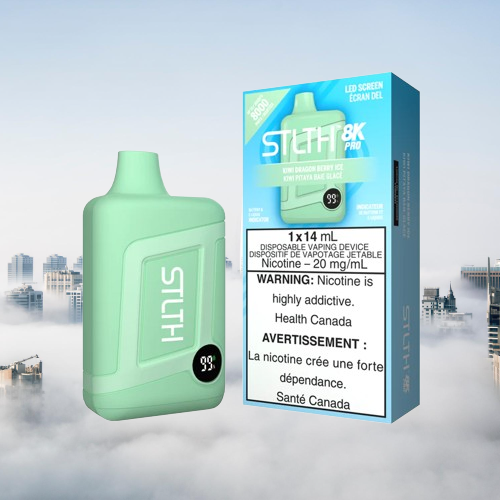 STLTH 8K PRO - rufpuf vape, unleashed flavour beast, levelx pods, flavour beast 8k, drip n evo 28k, disposable flavor, unleashed vape, relx starter kit, flavour pods - 42 CLOUDZ