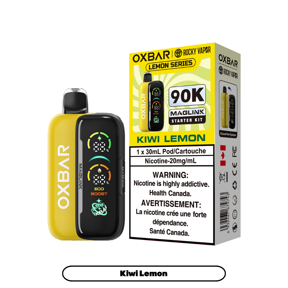 ROCKY VAPOR OXBAR MAGLINK 90K DISPOSABLE STARTER KIT