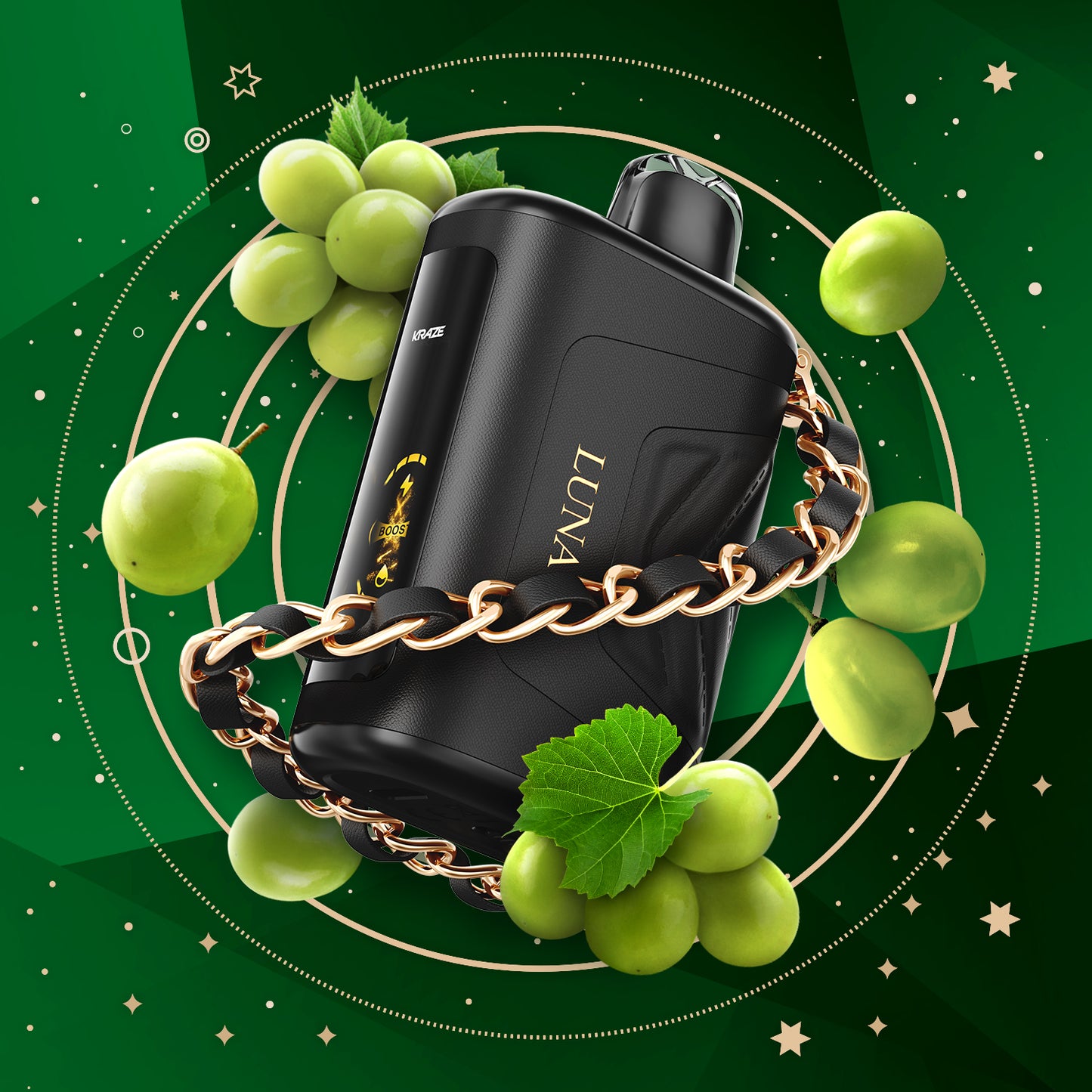KRAZE LUNA VAPING DISPOSABLE 42K PUFFS - rufpuf vape, unleashed flavour beast, levelx pods, flavour beast 8k, drip n evo 28k, disposable flavor, unleashed vape, relx starter kit, flavour pods - 42 CLOUDZ