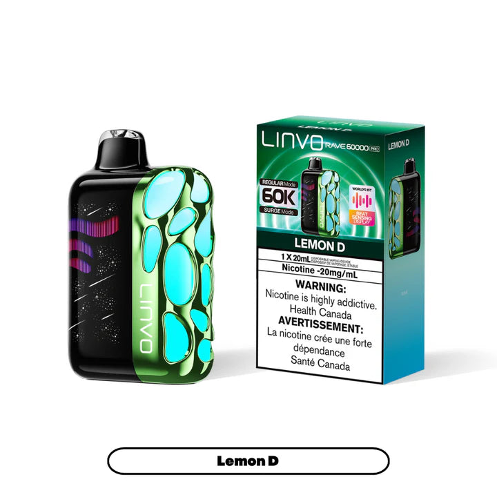 LINVO RAVE OXBAR 60000 PRO 20ML DISPOSABLE