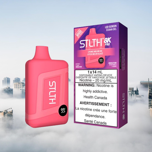 STLTH 8K PRO - rufpuf vape, unleashed flavour beast, levelx pods, flavour beast 8k, drip n evo 28k, disposable flavor, unleashed vape, relx starter kit, flavour pods - 42 CLOUDZ