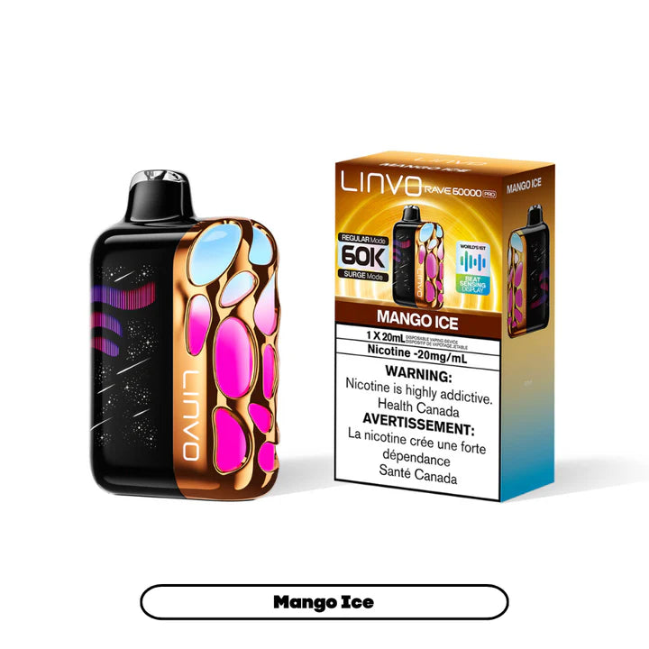 LINVO RAVE OXBAR 60000 PRO 20ML DISPOSABLE