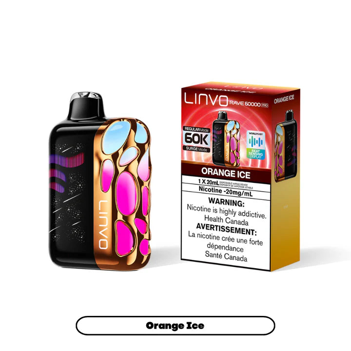 LINVO RAVE OXBAR 60000 PRO 20ML DISPOSABLE