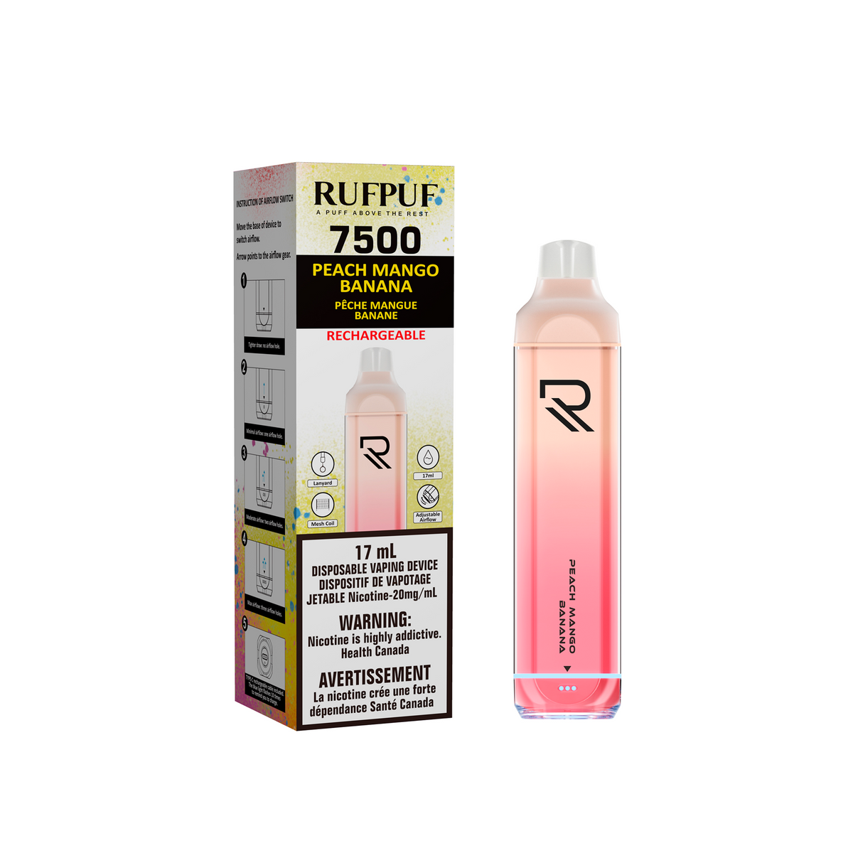 Rufpuf Vape – Flavorful, and Long-Lasting Hits -RUFPUF RIPPER 7500
