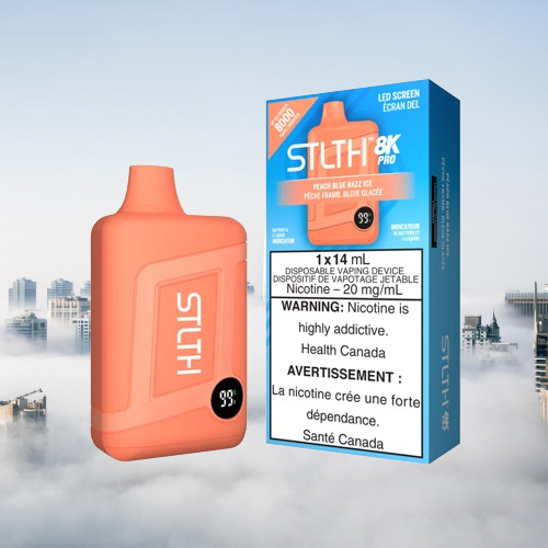 STLTH 8K PRO - rufpuf vape, unleashed flavour beast, levelx pods, flavour beast 8k, drip n evo 28k, disposable flavor, unleashed vape, relx starter kit, flavour pods - 42 CLOUDZ