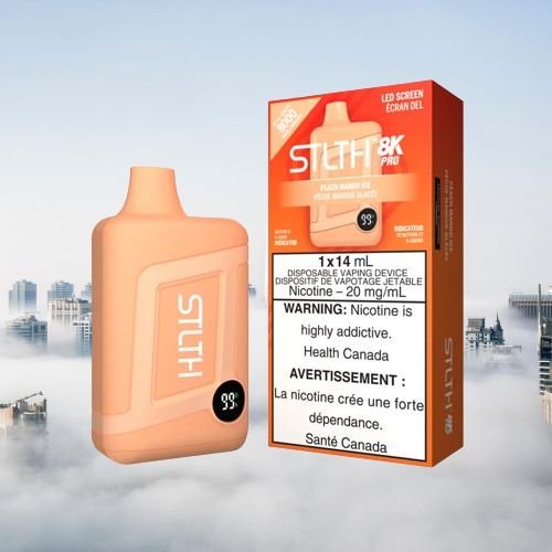STLTH 8K PRO - rufpuf vape, unleashed flavour beast, levelx pods, flavour beast 8k, drip n evo 28k, disposable flavor, unleashed vape, relx starter kit, flavour pods - 42 CLOUDZ
