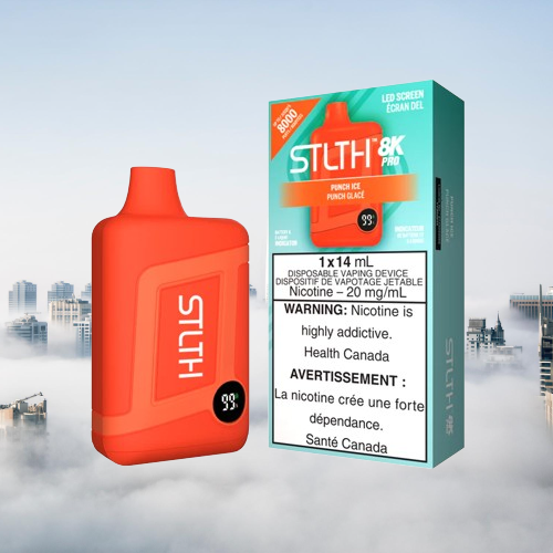 STLTH 8K PRO - rufpuf vape, unleashed flavour beast, levelx pods, flavour beast 8k, drip n evo 28k, disposable flavor, unleashed vape, relx starter kit, flavour pods - 42 CLOUDZ