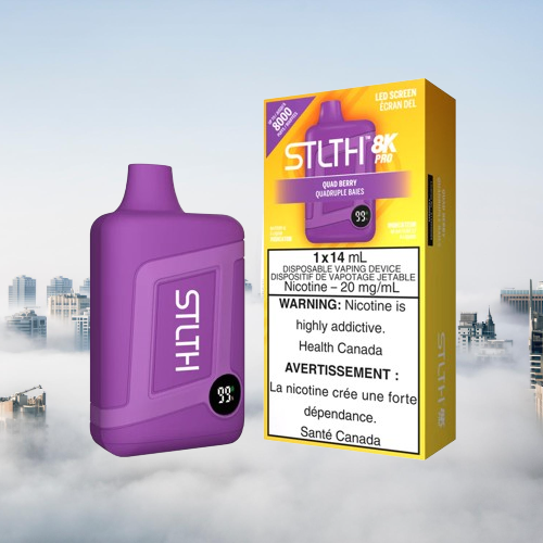 STLTH 8K PRO - rufpuf vape, unleashed flavour beast, levelx pods, flavour beast 8k, drip n evo 28k, disposable flavor, unleashed vape, relx starter kit, flavour pods - 42 CLOUDZ