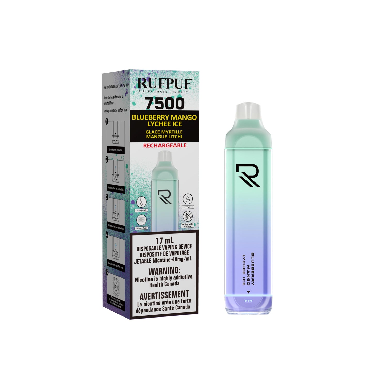 Rufpuf Vape – Flavorful, and Long-Lasting Hits -RUFPUF RIPPER 7500