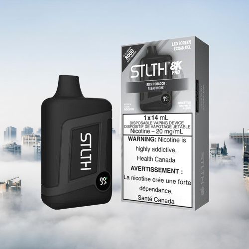 STLTH 8K PRO - rufpuf vape, unleashed flavour beast, levelx pods, flavour beast 8k, drip n evo 28k, disposable flavor, unleashed vape, relx starter kit, flavour pods - 42 CLOUDZ