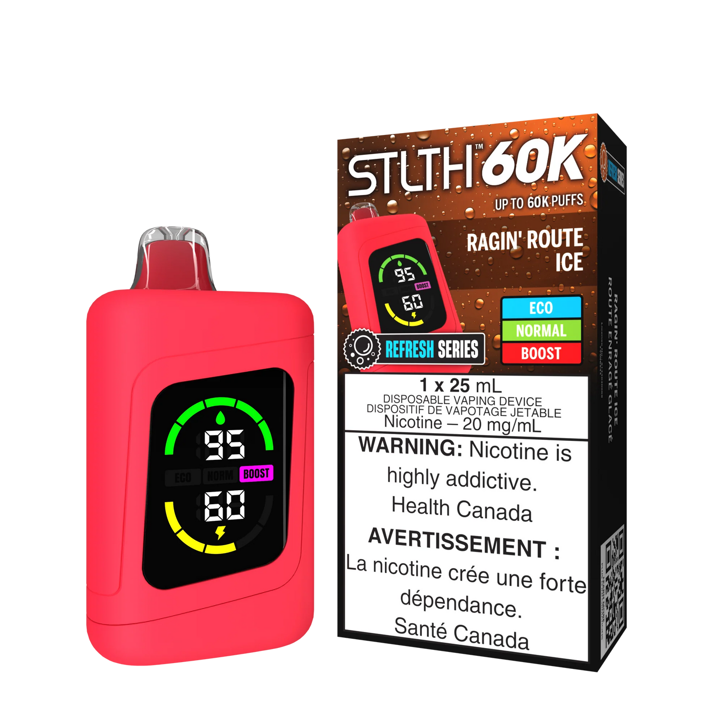 STLTH 60K DISPOSABLE VAPE - rufpuf vape, unleashed flavour beast, levelx pods, flavour beast 8k, drip n evo 28k, disposable flavor, unleashed vape, relx starter kit, flavour pods - 42 CLOUDZ