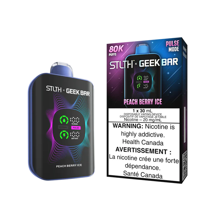 STLTH GEEK BAR 80K VAPING DISPOSABLE - rufpuf vape, unleashed flavour beast, levelx pods, flavour beast 8k, drip n evo 28k, disposable flavor, unleashed vape, relx starter kit, flavour pods - 42 CLOUDZ