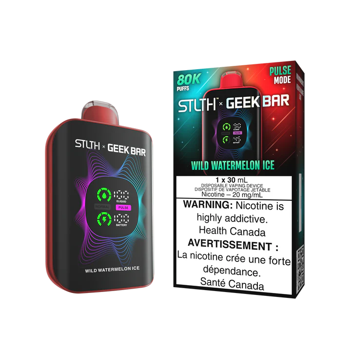 STLTH GEEK BAR 80K VAPING DISPOSABLE - rufpuf vape, unleashed flavour beast, levelx pods, flavour beast 8k, drip n evo 28k, disposable flavor, unleashed vape, relx starter kit, flavour pods - 42 CLOUDZ