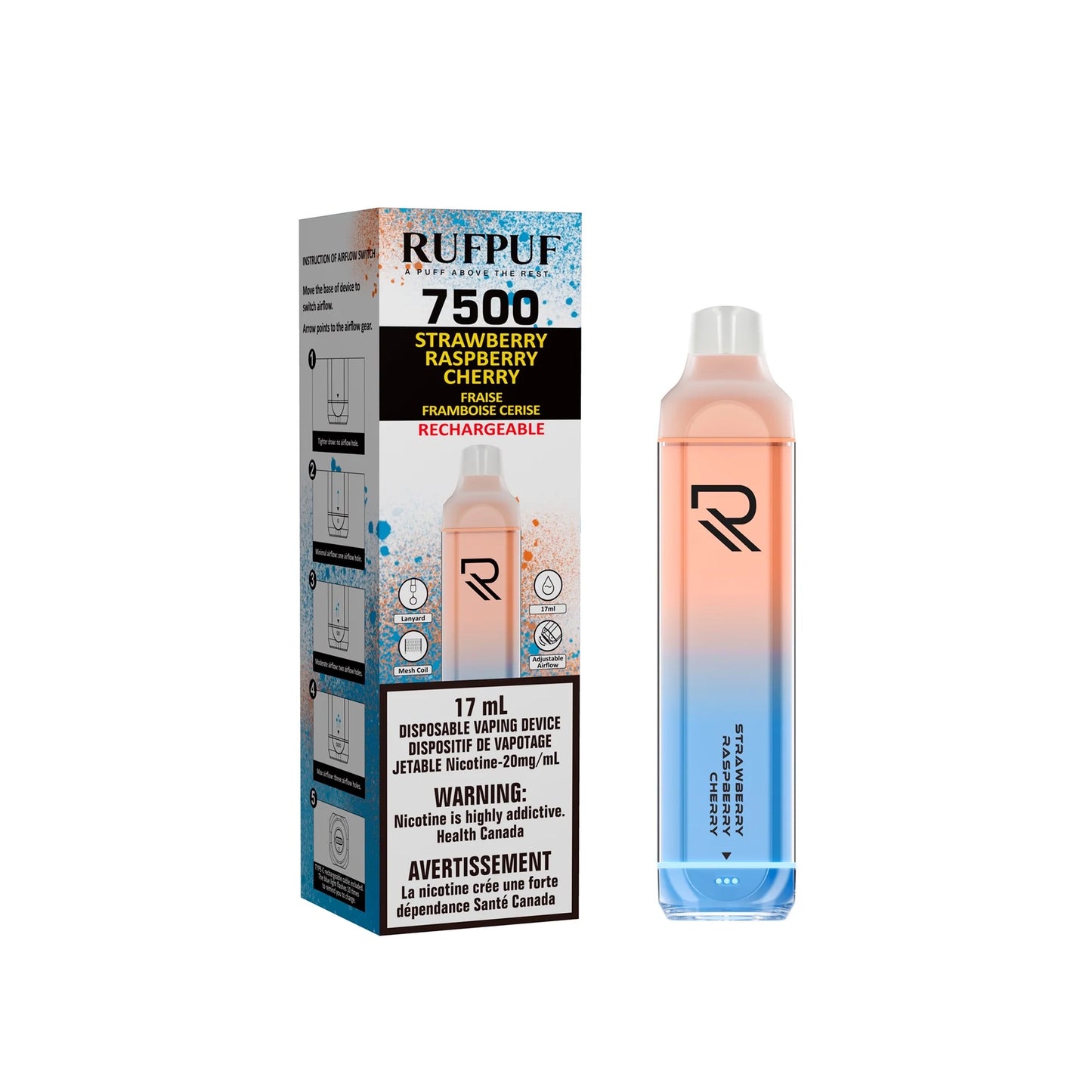 Rufpuf Vape – Flavorful, and Long-Lasting Hits -RUFPUF RIPPER 7500