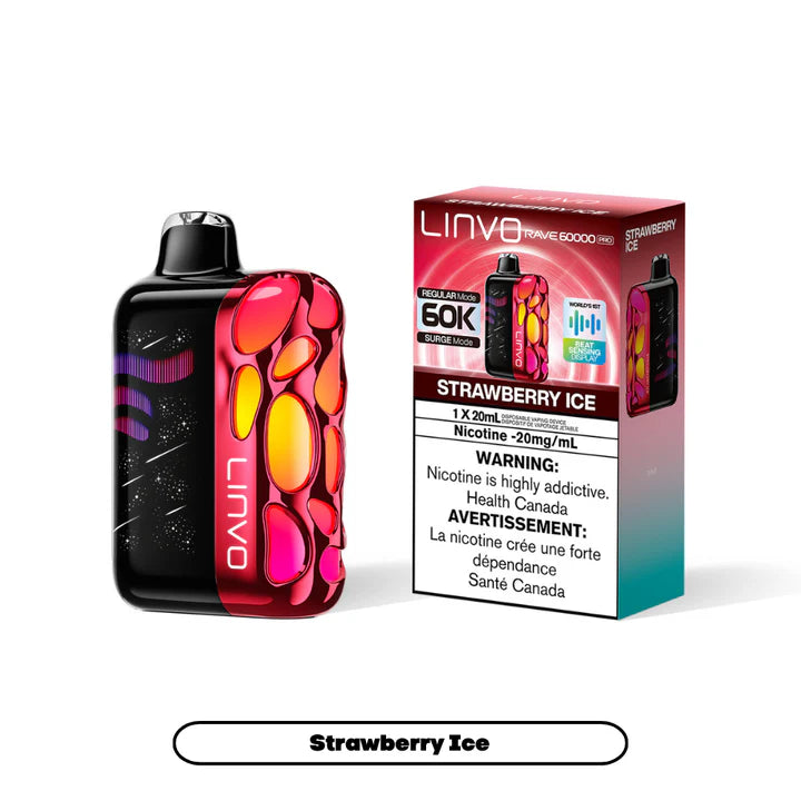 LINVO RAVE OXBAR 60000 PRO 20ML DISPOSABLE