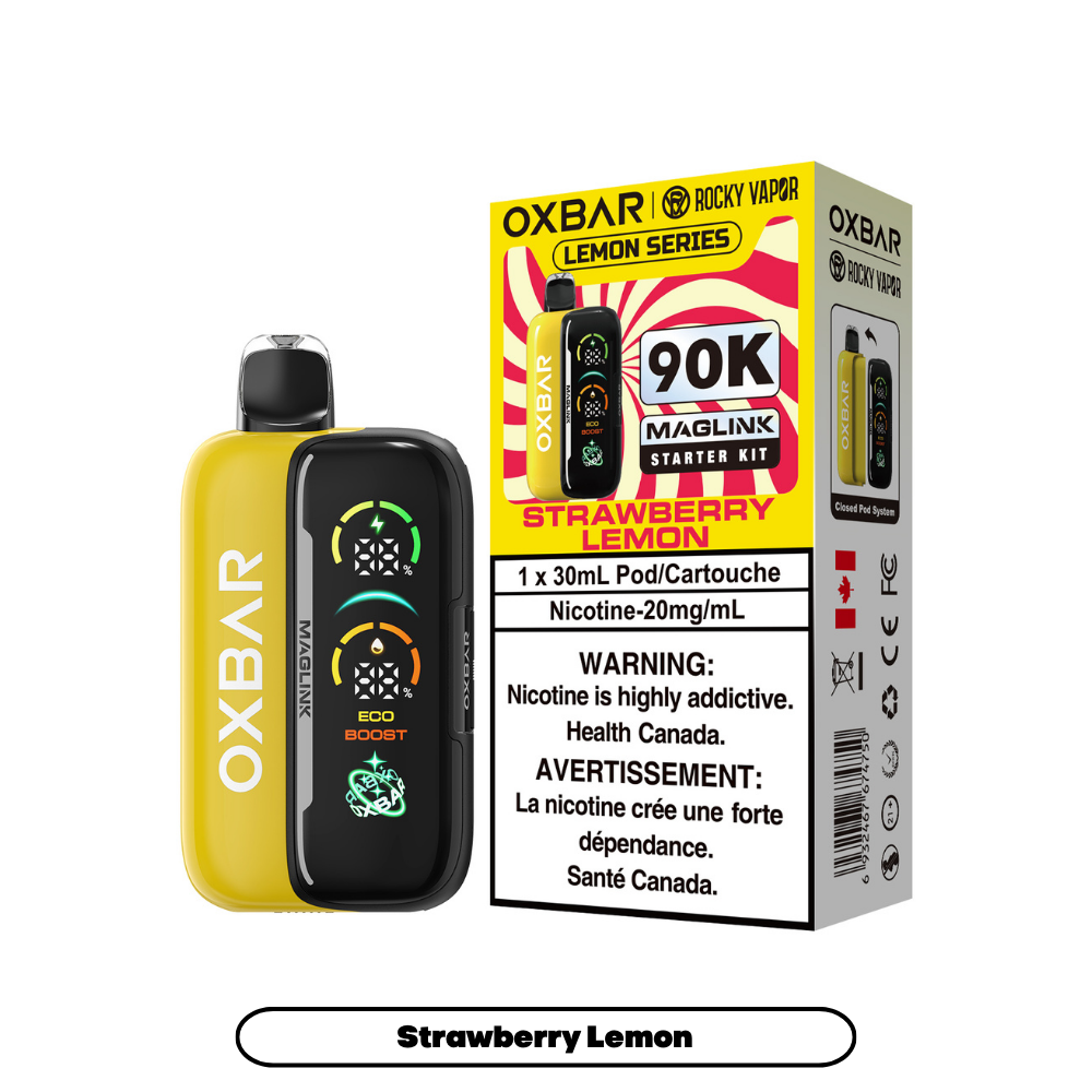 ROCKY VAPOR OXBAR MAGLINK 90K DISPOSABLE STARTER KIT