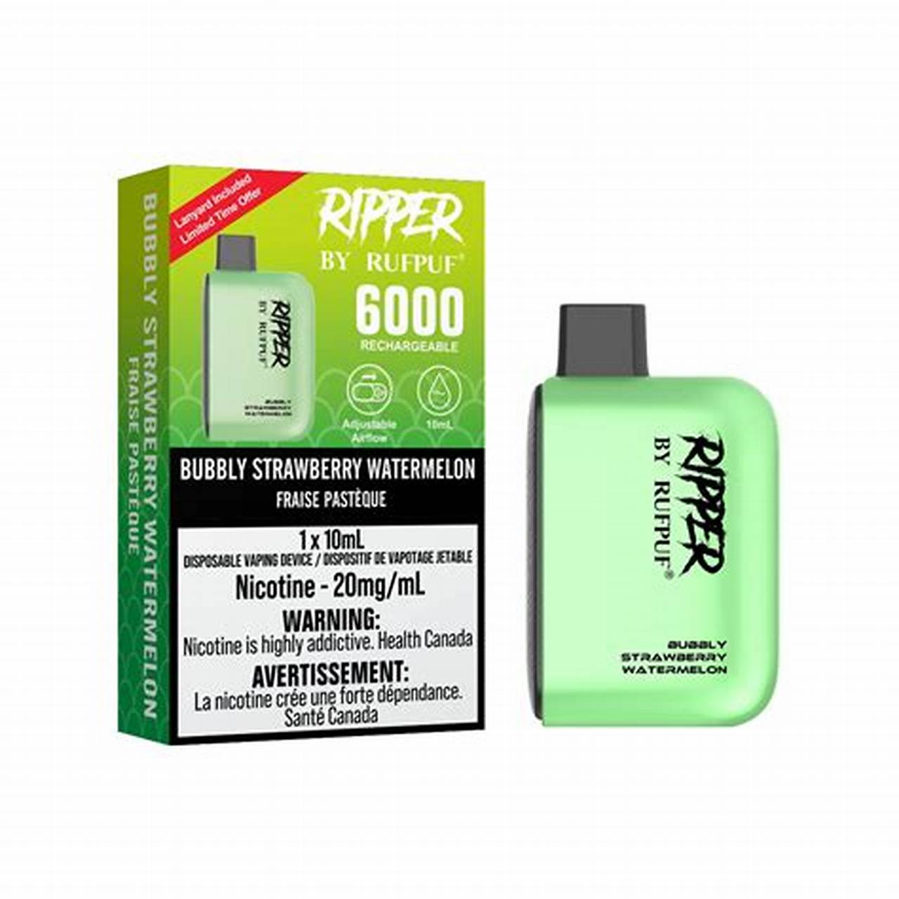 Rufpuf Vape – Flavorful, and Long-Lasting Hits -RUFPUF RIPPER 6000