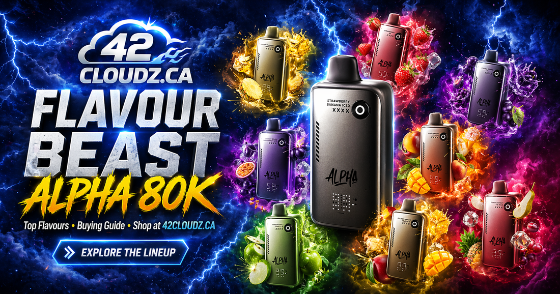FLAVOUR BEAST ALPHA 80K Review Canada | 80K Puff Device | 42Cloudz.ca