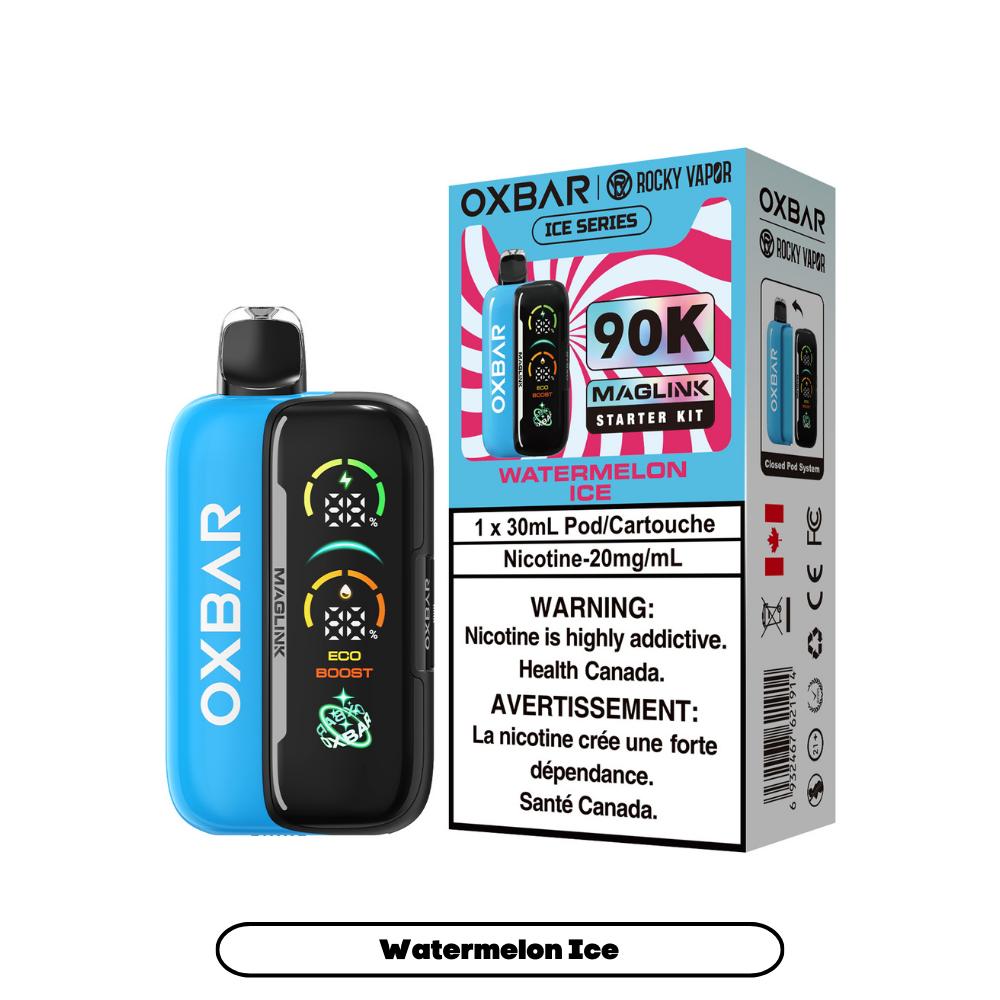 ROCKY VAPOR OXBAR MAGLINK 90K DISPOSABLE STARTER KIT
