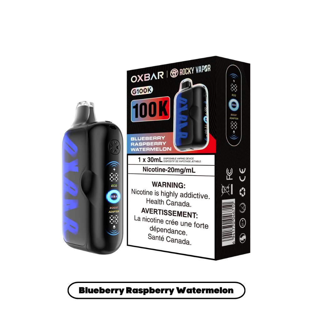 Rocky Vapor Oxbar G100K Disposable Vape – 100,000 Puffs | Premium Flavour Experience Canada | 42CLOUDZ.CA
