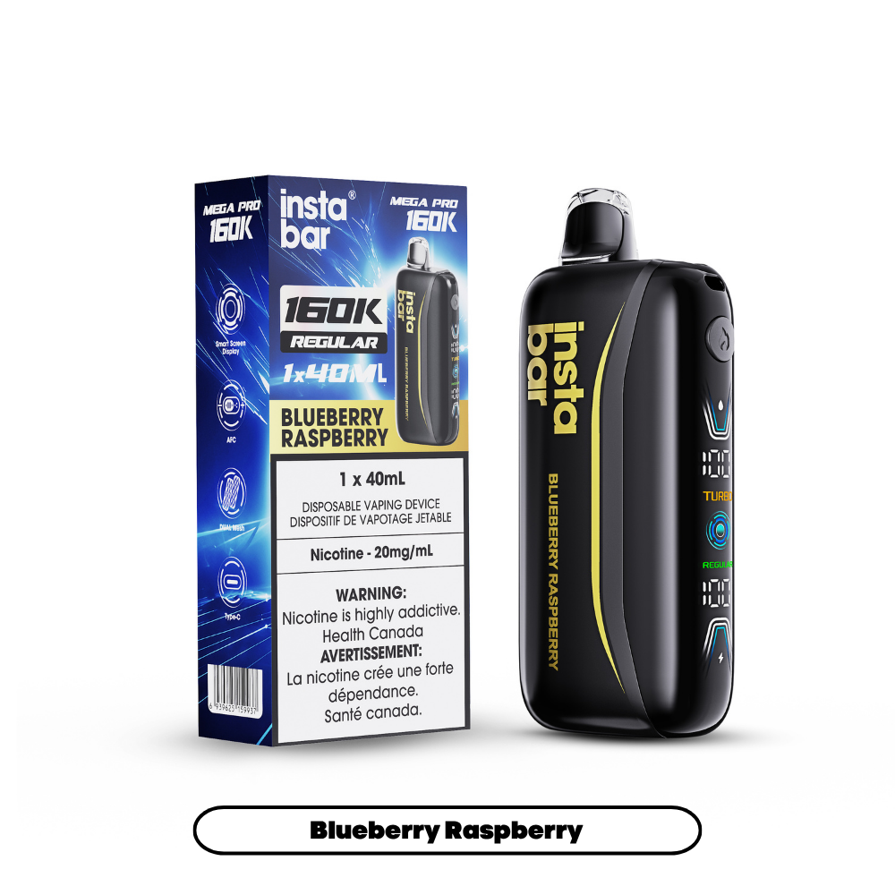 Discover the Insta Bar Mega Pro 160K Vape: The Ultimate Disposable Vaping Experience