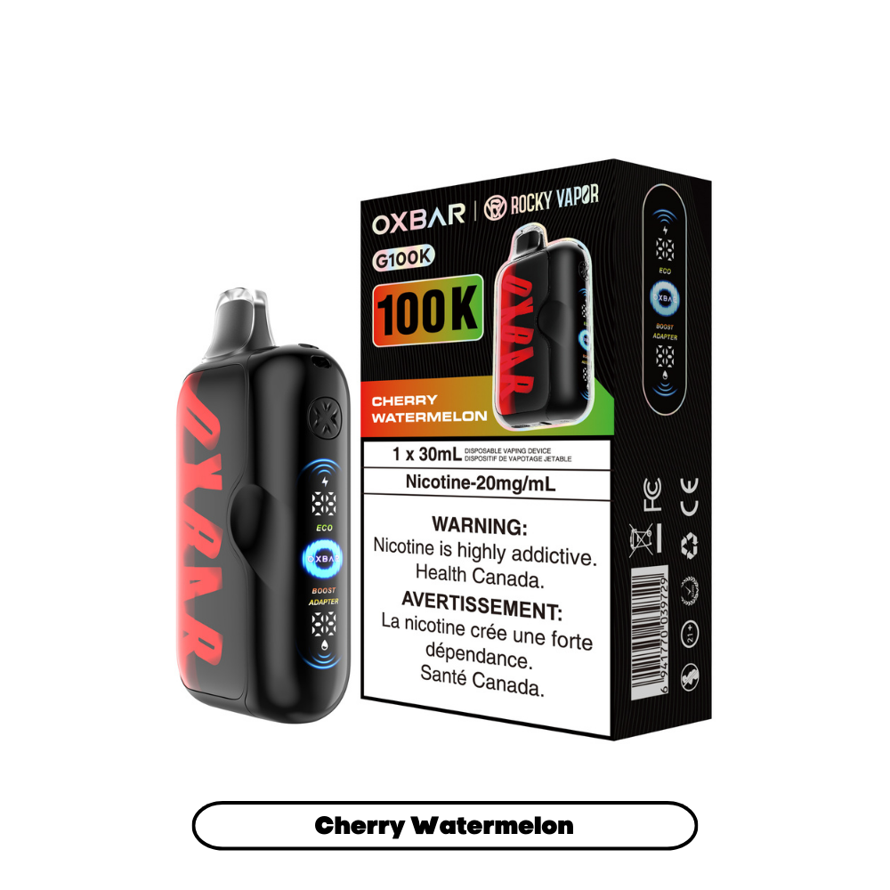 Rocky Vapor Oxbar G100K Disposable Vape – 100,000 Puffs | Premium Flavour Experience Canada | 42CLOUDZ.CA