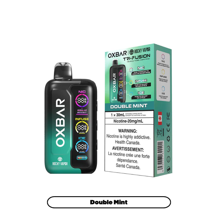 ROCKY VAPOR OXBAR TRI FUSION 30ML DISPOSABLE